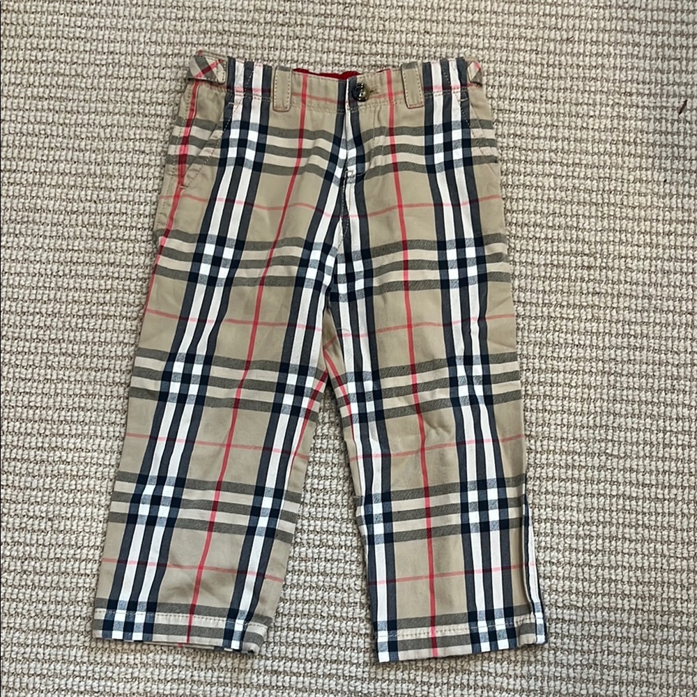Burberry Kids Plaid Pants